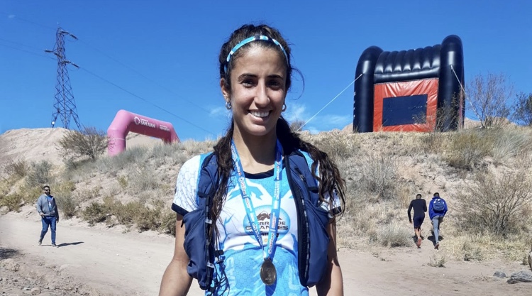 La cordobesa Paula Galíndez es campeona argentina de trail