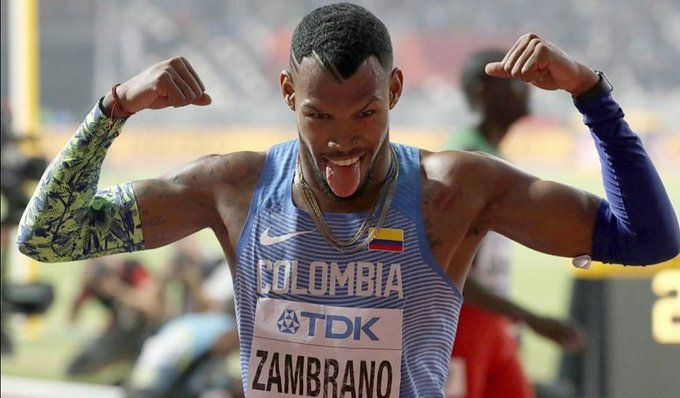 Colombia – Zambrano ganó su serie y se metió en la semi de 400 metros