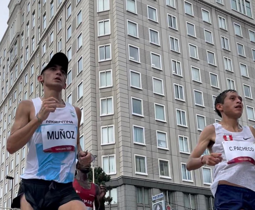 Gran labor de «Coco» Muñoz y de Arbe en los 42k olímpicos