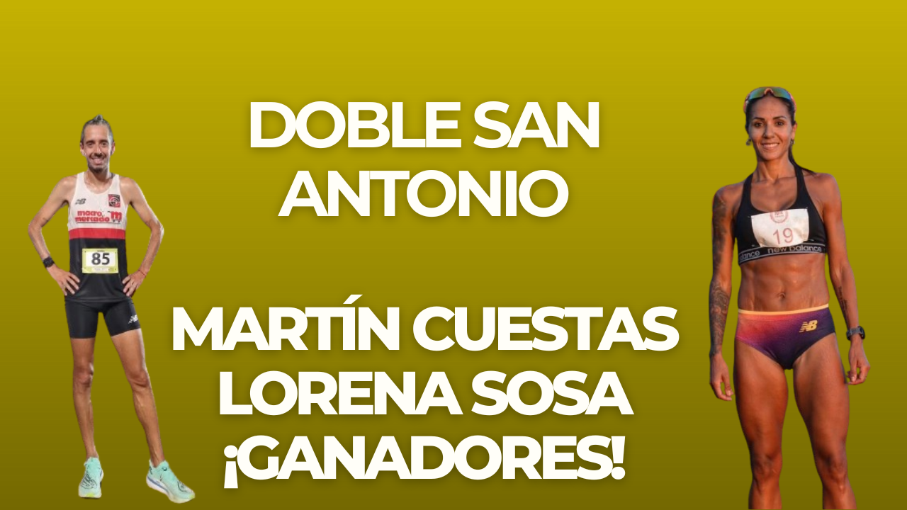 Doble San Antonio: Ganaron Lorena Sosa y Martín Cuestas