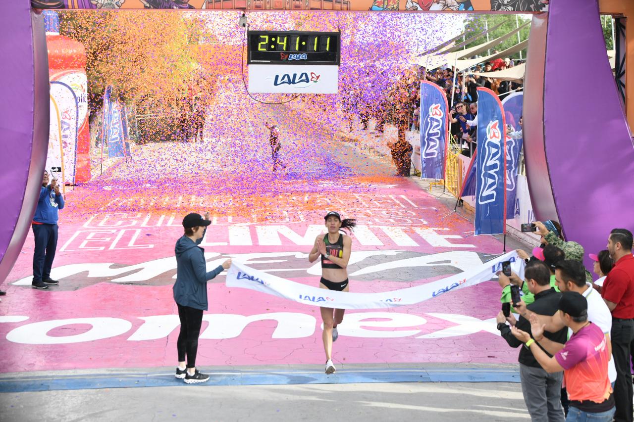 Maratón Lala: Argentina Valdepeñas Cerna es tricampeona