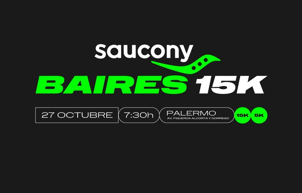 Saucony Baires 15k: Los bosques de Palermo recibirán a miles de runners