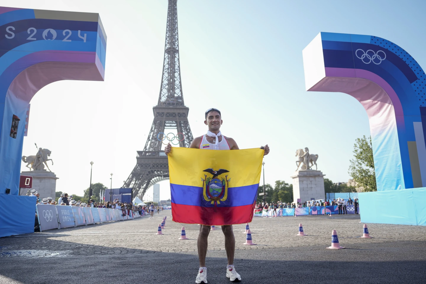 Juegos Olímpicos: El ecuatoriano Pintado gana la medalla de oro en marcha