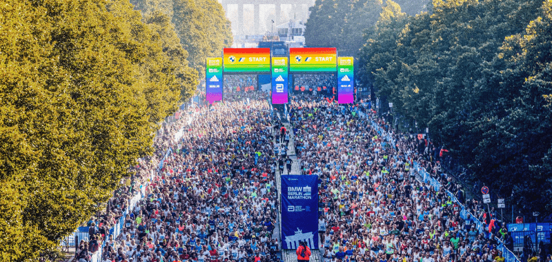 Maratón de Berlín: Recorrido de los 42k