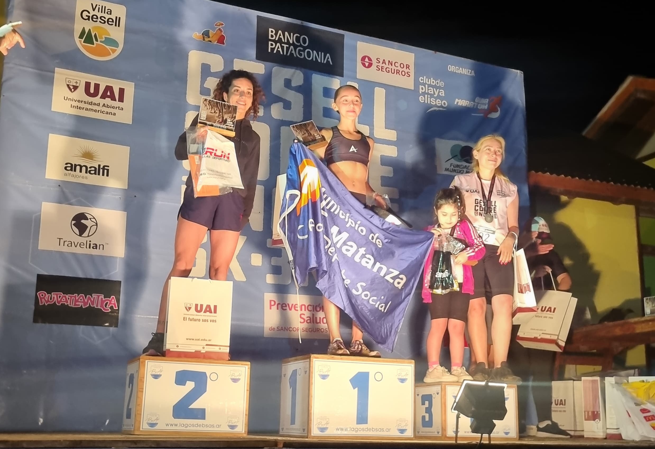 Gesell Corre de Noche: Zoe Gorski se llevó el primer puesto