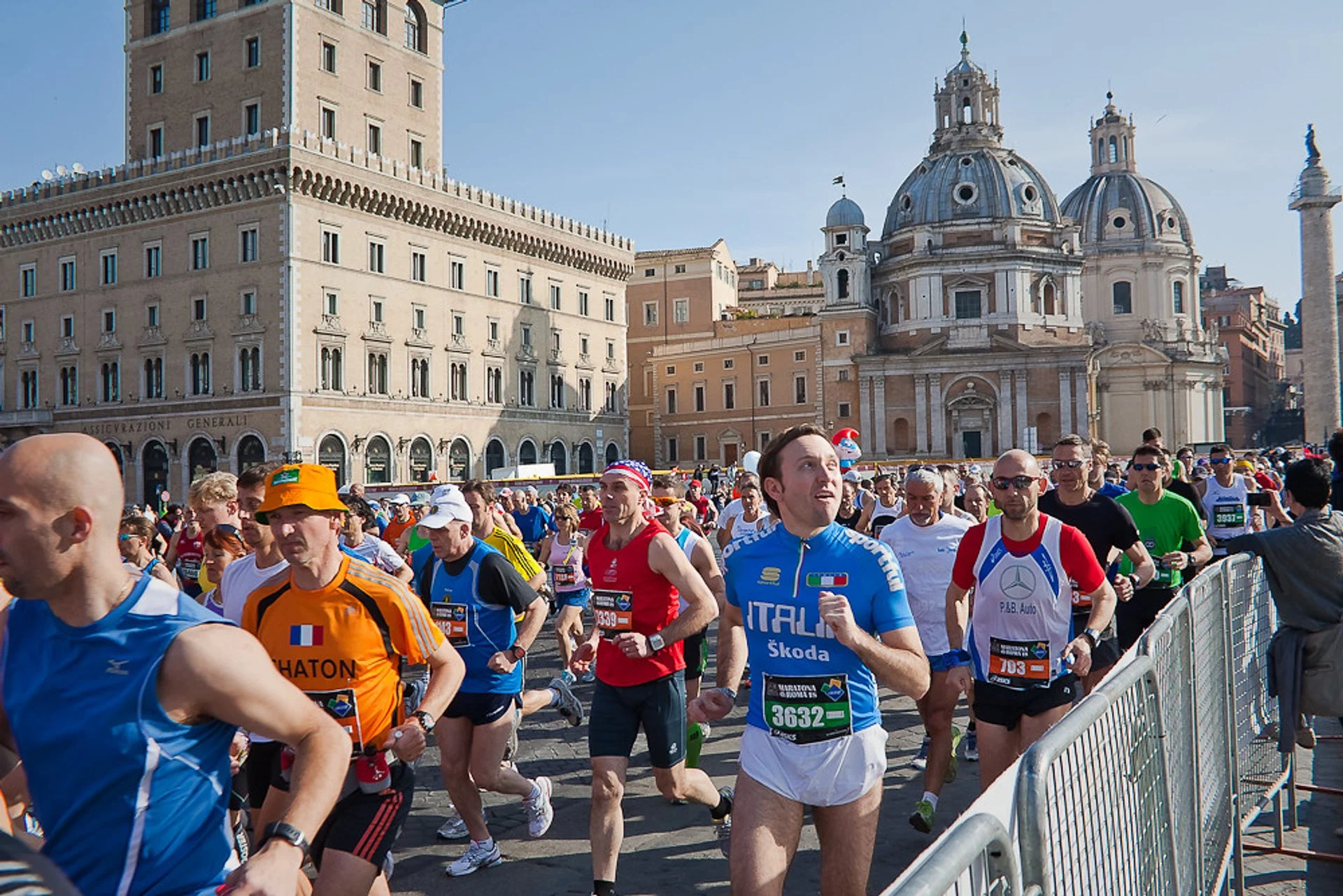 Maratón de Roma: Más de 50 mil runners corren este domingo